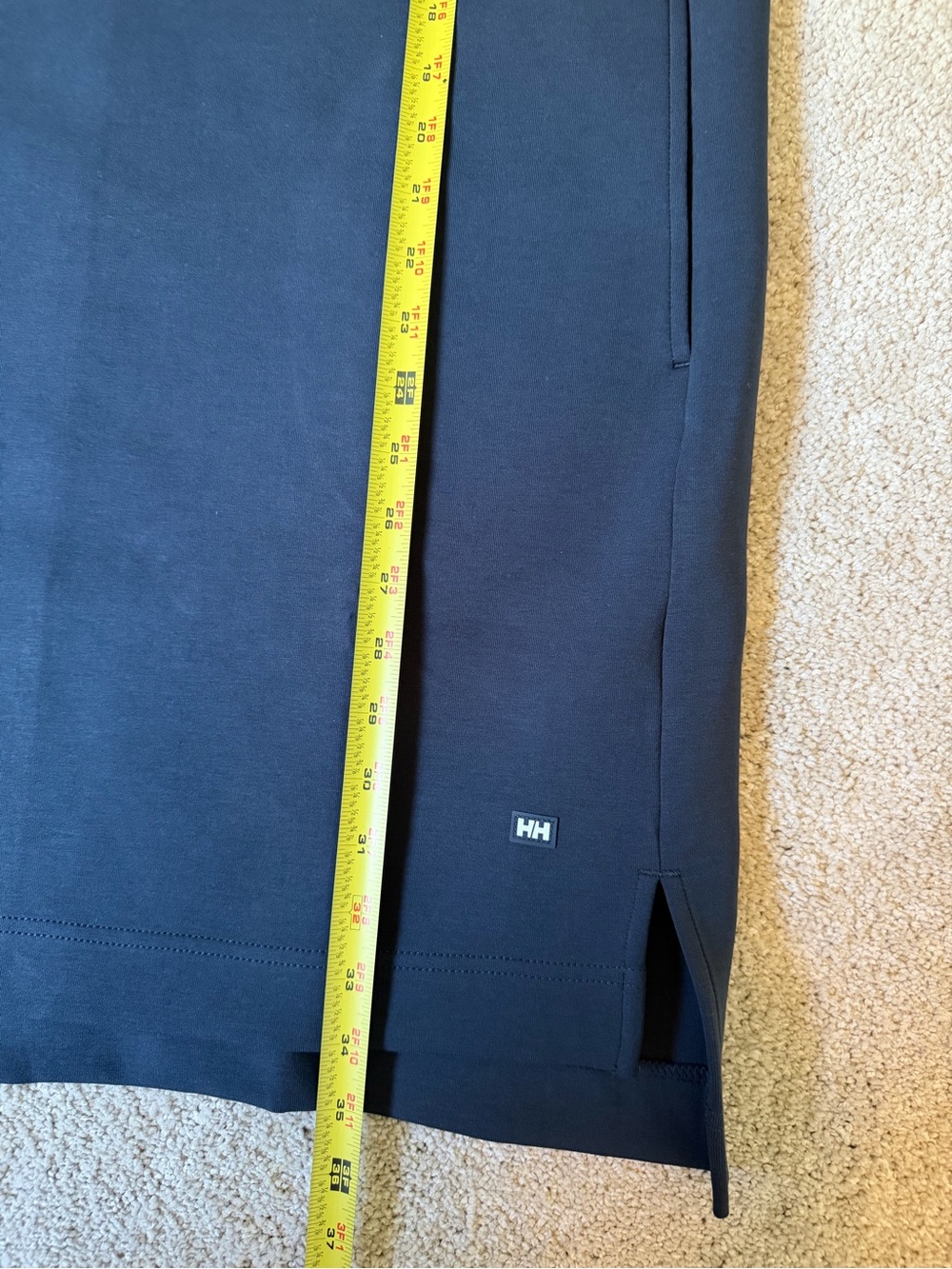 Helly Hansen Capri Navy T-Shirt Dress Women’s Size M Cotton Blend NWT - Picture 5 of 10